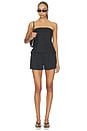 view 5 of 6 Stretch Linen Short in Black