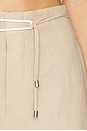 view 6 of 6 Air Linen Paperbag Trouser in Jute