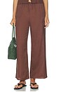view 1 of 7 PANTALÓN CARGO AIR LINEN in Brown