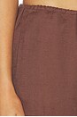 view 7 of 7 PANTALÓN CARGO AIR LINEN in Brown
