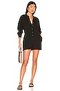 view 1 of 3 Button Down Romper in Black