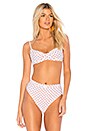view 1 of 4 x weWOREWHAT Lydia Bikini Top in White