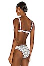 view 3 of 4 HAUT DE MAILLOT DE BAIN ANNA in Python White