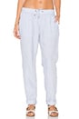 view 1 of 4 PANTALONES ELLA in Quarry & White