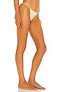 view 2 of 4 Hannah Bikini Bottom in Gold