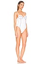 view 2 of 3 Valerie One Piece in White