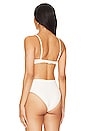 view 3 of 4 Dalia Bikini Top in Off White