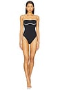 view 1 of 4 Thea One Piece in Black & White