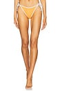view 1 of 4 Cleo Bikini Bottom in Sunset & White
