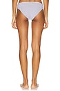 view 3 of 5 Lily Bikini Bottom in White & Deep Navy