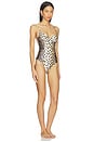 view 2 of 3 MAILLOT DE BAIN 1 PIÈCE CHELSEA in Tan Multi