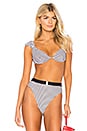 view 1 of 4 x WeWoreWhat Allie Bikini Top in Gingham