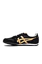 view 5 of 6 Serrano Sneaker in Black & Gold
