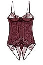 view 1 of 2 Coucou Bodysuit in Black Cherry