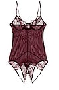 view 2 of 2 Coucou Bodysuit in Black Cherry