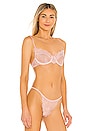view 2 of 4 So Fine Lace Underwire Bra in Rosey