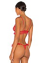 view 4 of 4 Side Ruffle Bralette in Sacred Heart