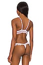 view 3 of 4 Coucou Lola Side Ruffle Bralette in White