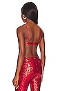view 3 of 5 Shine On Sequin Bra in Red