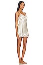 view 2 of 3 Silk Charmeuse Mini Slip in Vintage Ivory