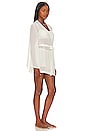 view 3 of 4 Coucou Lola Angel Sleeve Robe in Creme