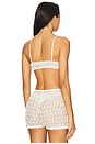 view 3 of 5 Little Flower Joey Bralette in Off White