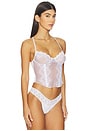 view 2 of 4 So Fine Corset Cami in White