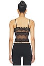 view 4 of 5 So Fine Lace Cami Lined Cup Bra in Black