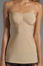 view 3 of 3 Second Skins Mini Strapless Chemise in Nude