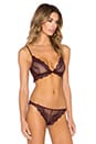 view 2 of 4 BRASSIÈRE SO FINE in Wine