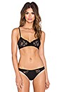 view 1 of 3 Stretch Lace Bralette in Black