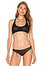 view 1 of 3 Tulle Racerback Bralette in Black