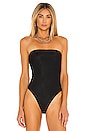 view 2 of 5 Second Skins Strapless Bodysuit in Black