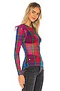 view 2 of 4 No Doubt Ruffle Top in Plaid