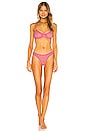 view 3 of 3 Whisper Basic Thong in Electric Pink