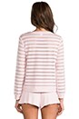 view 3 of 5 Eyelet Sweatshirt in Pink in Barely Pink