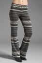 view 1 of 7 Tapestry Flare Leg Pants in Black/Stone in Black & Stone