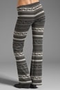 view 3 of 7 Tapestry Flare Leg Pants in Black/Stone in Black & Stone