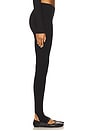 view 3 of 6 Stirrup Leggings in Black