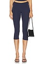 view 2 of 6 Capri Leggings in Navy