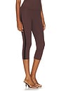 view 1 of 6 LEGGINGS CAPRI RIGHT BANK in Chocolate