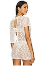 view 1 of 6 Little Flower Coquette Baby Tee in Off White