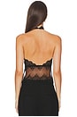 view 3 of 4 So Fine Lace Marlyin Halter in Black