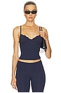 view 1 of 4 Rose Underwire Camisole Top in Navy