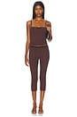view 5 of 5 TOP CAMISOLA RIGHT BANK COLINE in Chocolate