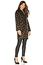 view 2 of 3 MANTEAU DOCILE in Khaki Leopard