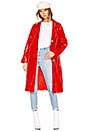 view 1 of 3 Jagger Trench Coat in Rouge