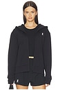 view 1 of 5 Focus Tech Zip Hoodie in Black
