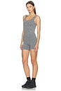 view 2 of 5 Studio Knit Romper in Graphite Heather