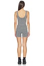 view 3 of 5 Studio Knit Romper in Graphite Heather